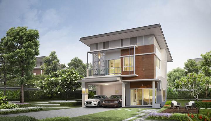พรีวิวบ้าน เลอ นีโอ ไพร์ม แพรกษา-เทพารักษ์ บ้านเดี่ยว-บ้านแฝดหลังใหญ่ ใกล้ BTS แพรกษา