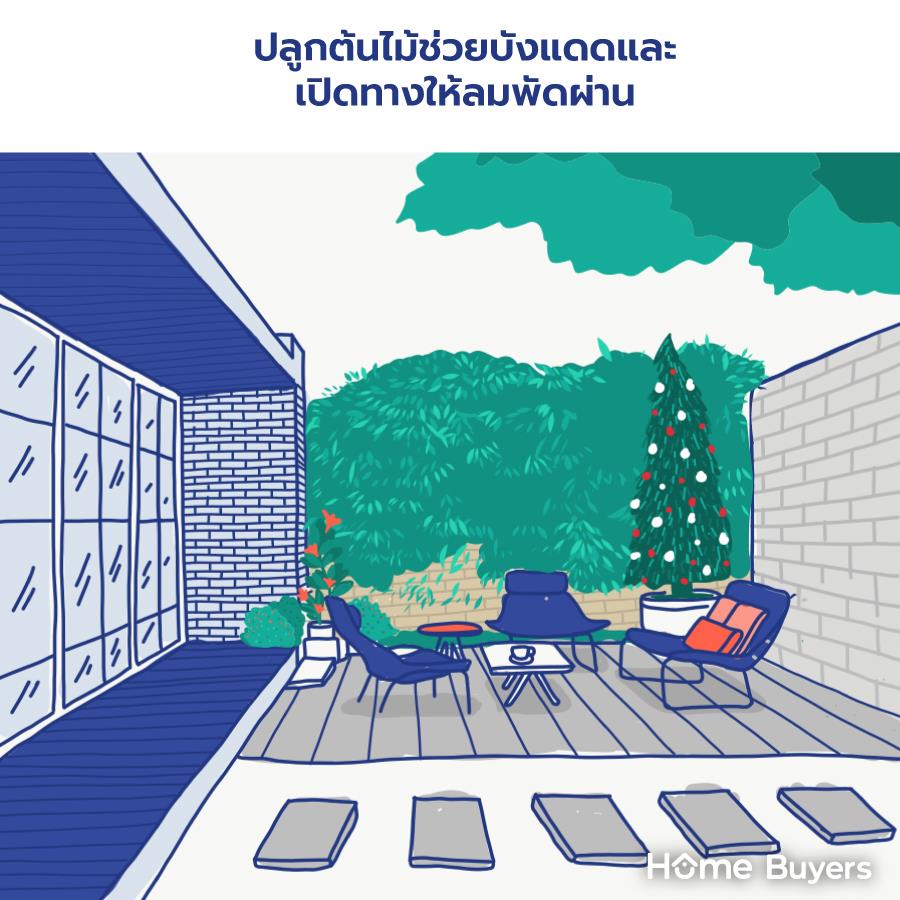 15 เคล็ดลับเปลี่ยนบ้านร้อนเป็นบ้านเย็นสบาย