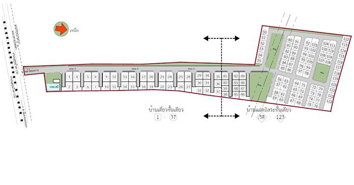 พรีวิวบ้าน ระยอง (บ้านฉาง 2) บ้านเดี่ยว-บ้านแฝดอิสระ 2 ที่จอดรถ ติด ถ.สุขุมวิท