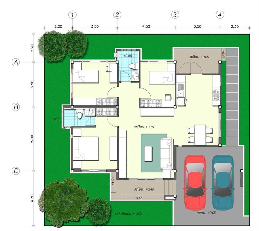 พรีวิวบ้าน ระยอง (บ้านฉาง 2) บ้านเดี่ยว-บ้านแฝดอิสระ 2 ที่จอดรถ ติด ถ.สุขุมวิท