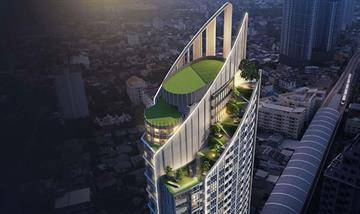 พรีวิวคอนโด เดอะ คิวเว่ ทิศใต้วิวแม่น้ำ ทิศเหนือวิวเมือง Facility ครบ