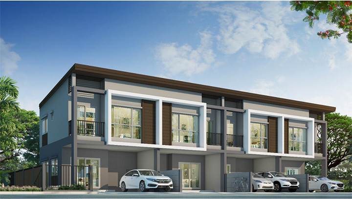 พรีวิวบ้านลุมพินี ทาวน์พาร์ค ท่าข้าม-พระราม 2 ทาวน์โฮมและบ้านแฝดโครงการใหม่ ใน ซ.ท่าข้าม 7 ใกล้เซ็นทรัล พระราม 2