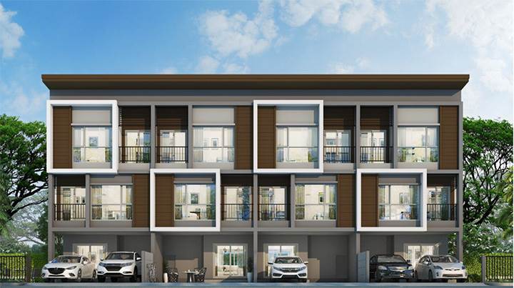 พรีวิวบ้านลุมพินี ทาวน์พาร์ค ท่าข้าม-พระราม 2 ทาวน์โฮมและบ้านแฝดโครงการใหม่ ใน ซ.ท่าข้าม 7 ใกล้เซ็นทรัล พระราม 2