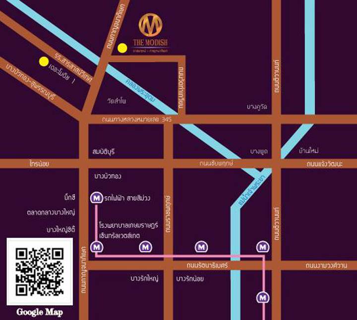 พรีวิวทาวน์โฮม เดอะโมดิช ราชพฤกษ์-กาญจนาภิเษก บ้าน 4 ห้องนอน ใกล้ MRT สามแยกบางใหญ่