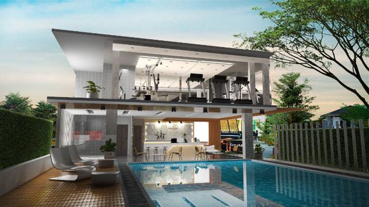 พรีวิวบ้าน อลิซ แลนด์ เข้าเมืองสะดวก ใกล้เซ็นทรัล มหาชัย อยู่สบาย เน้นโปร่งโล่ง