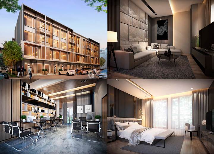 รีวิวโฮมออฟฟิศ ซีเนกซ์ พหลโยธิน-รามอินทรา 5 สไตล์โมเดิร์น เพดานสูง พื้นที่ใช้สอยกว้างขวาง เดินทางสะดวก ใกล้รถไฟฟ้าและทางด่วน