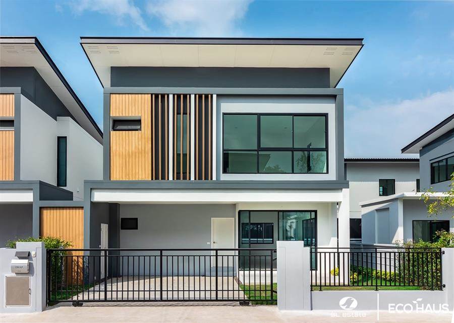 พรีวิวบ้าน อีโค เฮ้าส์ ปิ่นเกล้า - ศาลายา บ้านแฝดและบ้านเดี่ยว ท่ามกลางบรรยากาศธรรมชาติ เดินทางง่าย ใกล้ทางด่วน พรีวิวบ้าน อีโค เฮ้าส์ ปิ่นเกล้า - ศาลายา บ้านแฝดและบ้านเดี่ยว ท่ามกลางบรรยากาศธรรมชาติ เดินทางง่าย ใกล้ทางด่วน