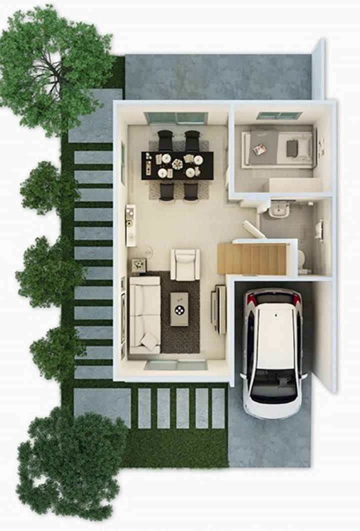 พรีวิวทาวน์โฮม บ้านพฤกษา รังสิต-วงแหวนฯ พรีเมียมทาวน์โฮมสไตล์อังกฤษ ใกล้วงแหวนกาญจนาฯ