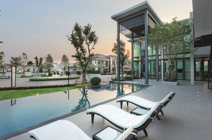 รีวิวบ้านเดี่ยว The Pavilla Residences กาญจนาภิเษก-บางบอน 3 บ้านเดี่ยวหรู Modern Elegant Style