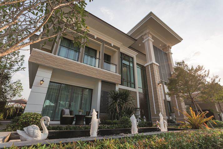 รีวิวบ้านเดี่ยว The Pavilla Residences กาญจนาภิเษก-บางบอน 3 บ้านเดี่ยวหรู Modern Elegant Style