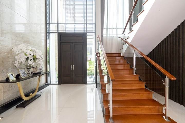 รีวิวบ้านเดี่ยว The Pavilla Residences กาญจนาภิเษก-บางบอน 3 บ้านเดี่ยวหรู Modern Elegant Style