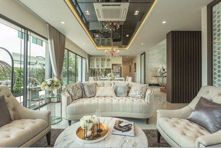 รีวิวบ้านเดี่ยว The Pavilla Residences กาญจนาภิเษก-บางบอน 3 บ้านเดี่ยวหรู Modern Elegant Style