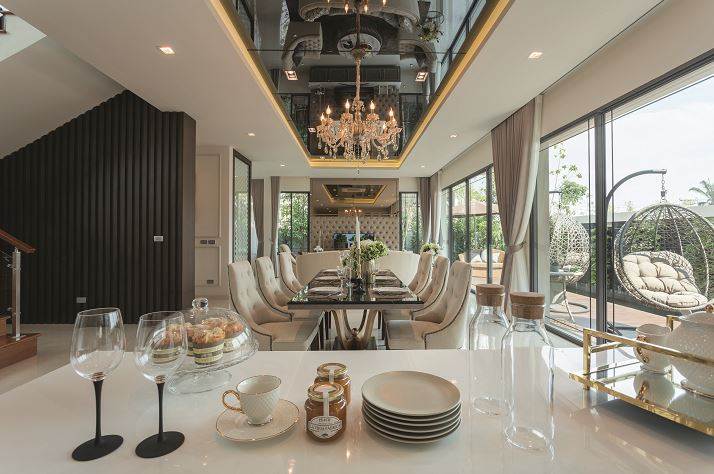รีวิวบ้านเดี่ยว The Pavilla Residences กาญจนาภิเษก-บางบอน 3 บ้านเดี่ยวหรู Modern Elegant Style