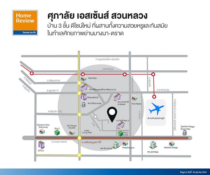 รีวิวบ้านเดี่ยว ศุภาลัย เอสเซ้นส์ สวนหลวง บ้านรุ่นใหม่ 3 ชั้น ระดับไฮเอนด์ ใกล้รถไฟฟ้า Airport Rail Link รีวิวบ้านเดี่ยว ศุภาลัย เอสเซ้นส์ สวนหลวง บ้านรุ่นใหม่ 3 ชั้น ระดับไฮเอนด์ ใกล้รถไฟฟ้า Airport Rail Link