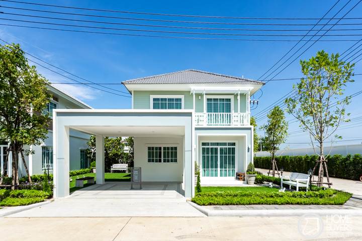 รีวิวบ้านเดี่ยว ชวนชื่น ไพร์ม วิลล์ กรุงเทพ-ปทุมธานี บ้านใหม่สไตล์ American Country ใกล้สนามกอล์ฟ สิ่งอำนวยความสะดวกครบ