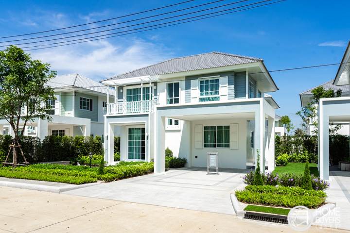 รีวิวบ้านเดี่ยว ชวนชื่น ไพร์ม วิลล์ กรุงเทพ-ปทุมธานี บ้านใหม่สไตล์ American Country ใกล้สนามกอล์ฟ สิ่งอำนวยความสะดวกครบ