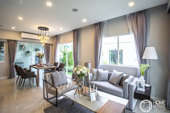 รีวิวทาวน์โฮม โมดิ วิลล่า รังสิต 2 เพดานห้องนอนสูงโปร่ง 3.5 เมตร ให้ครัวปูนหลังบ้านทุกหลัง ใกล้ทางด่วน ราคาเริ่ม 2.29 ล้านบาท