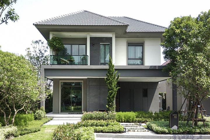 พรีวิวบ้านเดี่ยว บางกอก บูเลอวาร์ด ศรีนครินทร์-บางนา อยู่บ้านสไตล์ยุโรป ชิดธรรมชาติกับสวนสวิส