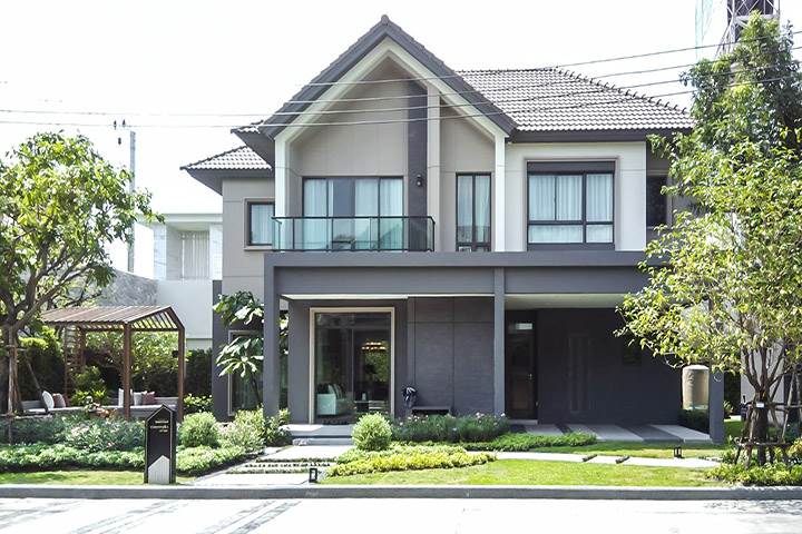 พรีวิวบ้านเดี่ยว บางกอก บูเลอวาร์ด ศรีนครินทร์-บางนา อยู่บ้านสไตล์ยุโรป ชิดธรรมชาติกับสวนสวิส