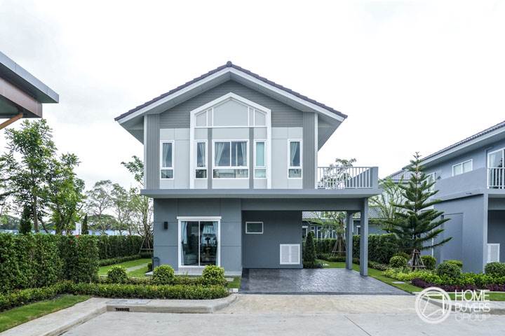 รีวิวบ้านเดี่ยว เพอร์เฟค พาร์ค สุวรรณภูมิ คลับเฮ้าส์ใหญ่ บรรยากาศร่มรื่น ใกล้มอเตอร์เวย์ และถนนกาญจนาภิเษก มีบ้าน 4 ห้องนอน รองรับครอบครัวที่มีผู้สูงอายุได้