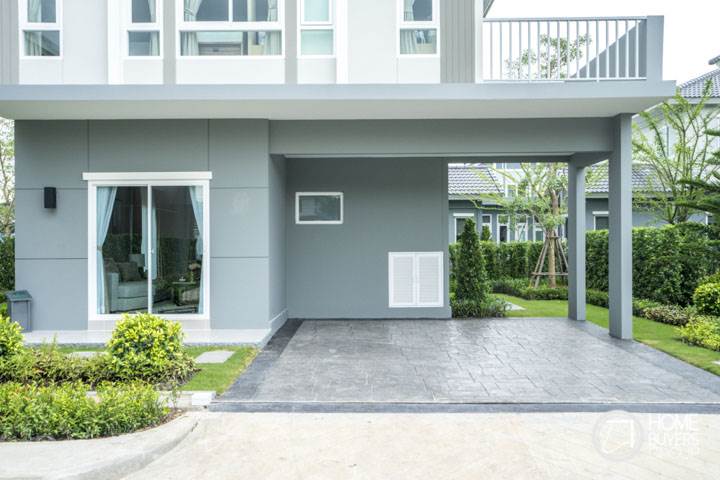 รีวิวบ้านเดี่ยว เพอร์เฟค พาร์ค สุวรรณภูมิ คลับเฮ้าส์ใหญ่ บรรยากาศร่มรื่น ใกล้มอเตอร์เวย์ และถนนกาญจนาภิเษก มีบ้าน 4 ห้องนอน รองรับครอบครัวที่มีผู้สูงอายุได้