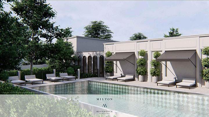 รีวิวบ้านเดี่ยว มิลตัน เรสซิเดนซ์ รามอินทรา บ้านเดี่ยวสไตล์ American Luxury Comfort ติดถนนรามอินทราเชื่อมต่อถนนเส้นสำคัญ มีรถไฟฟ้าหน้าโครงการ