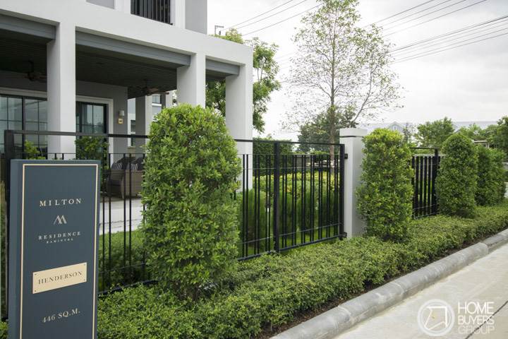 รีวิวบ้านเดี่ยว มิลตัน เรสซิเดนซ์ รามอินทรา บ้านเดี่ยวสไตล์ American Luxury Comfort ติดถนนรามอินทราเชื่อมต่อถนนเส้นสำคัญ มีรถไฟฟ้าหน้าโครงการ