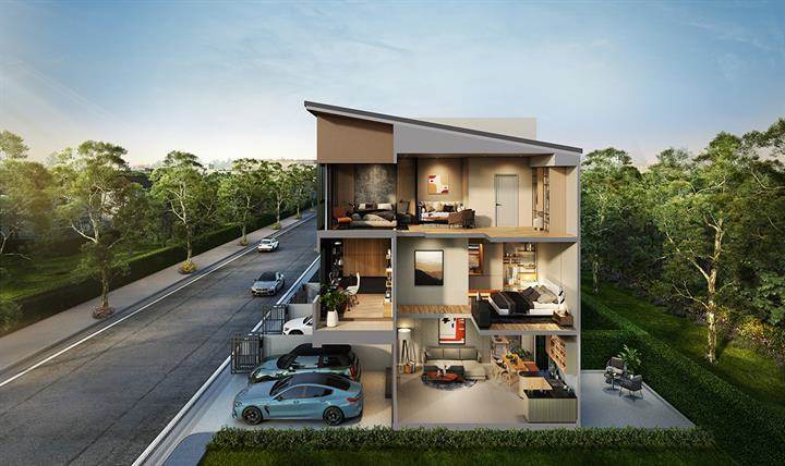 รวมบ้านแฝดฟังก์ชันบ้านเดี่ยว หลังใหญ่ในราคาที่ถูกกว่า