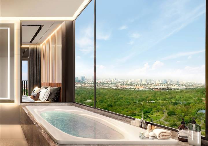 พรีวิวคอนโด เดอะ ไพรเวซี่ จตุจักร คอนโดไฮไรส์วิวสวนจตุจักร ใกล้รถไฟฟ้า 2 สาย