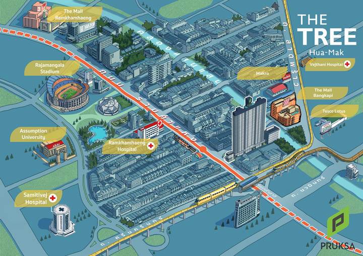 พรีวิวคอนโด เดอะ ทรี หัวหมาก คอนโดไฮไรส์ ใกล้รถไฟฟ้า 3 สาย พรีวิวคอนโด เดอะ ทรี หัวหมาก คอนโดไฮไรส์ ใกล้รถไฟฟ้า 3 สาย