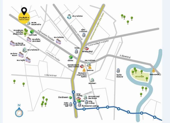 รีวิวบ้านแฝด โครงการบ้านเติมรัก 4 ชัยพฤกษ์-วงแหวน สไตล์บ้านเดี่ยว หน้ากว้าง 7.5 ม. ฟังก์ชั่นครบ