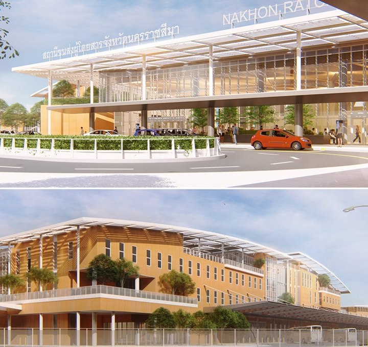 “บขส2 โคราช” โฉมใหม่ รองรับรถไฟทางคู่-ไฮสปีดเทรน เริ่มสร้างปี 2564 “บขส2 โคราช” โฉมใหม่ รองรับรถไฟทางคู่-ไฮสปีดเทรน เริ่มสร้างปี 2564