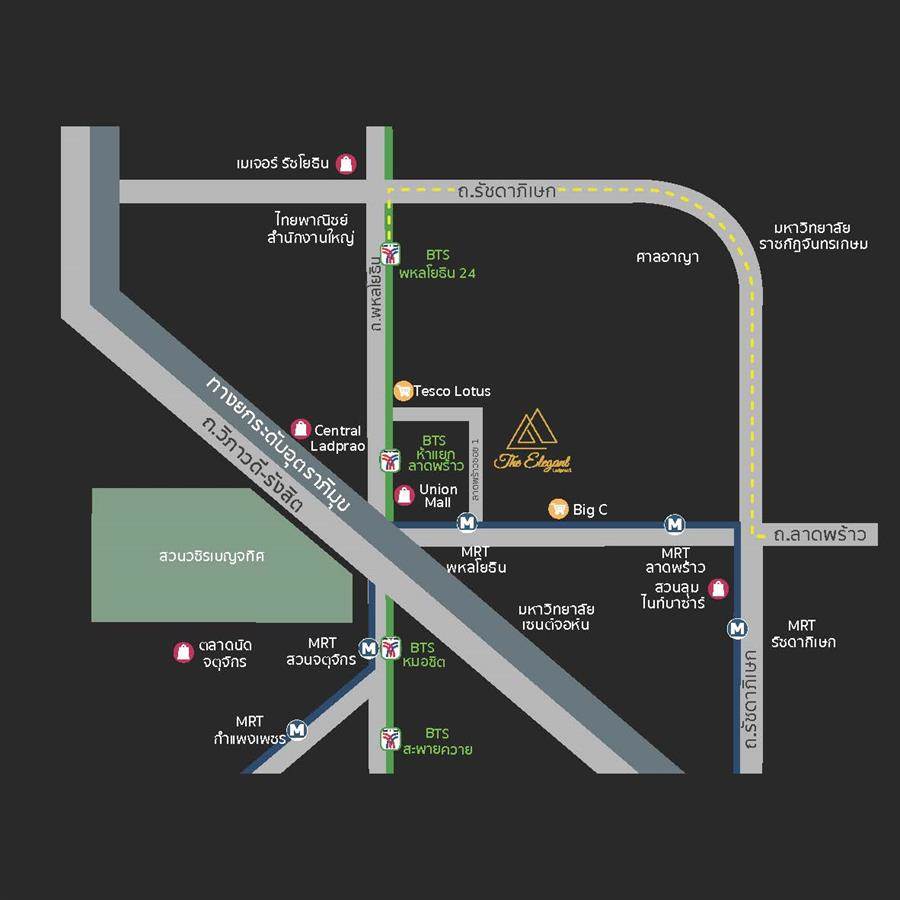รีวิวคอนโด ดิ อิลิแกนท์ ลาดพร้าว 1 คอนโดฯ ใหม่ใกล้ 5 แยกลาดพร้าว ห่าง MRT พหลโยธิน 400 เมตร