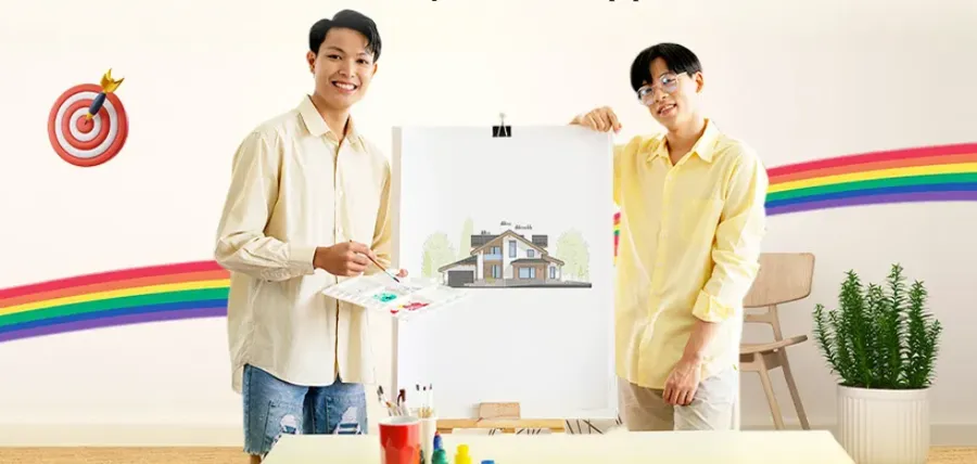 LGBTQIAN+ คู่รักเพศเดียวกัน กู้ร่วมซื้อบ้าน-คอนโดได้ มีผลทางกฎหมายเหมือนคู่รักชาย-หญิง LGBTQIAN+ คู่รักเพศเดียวกัน กู้ร่วมซื้อบ้าน-คอนโดได้ มีผลทางกฎหมายเหมือนคู่รักชาย-หญิง