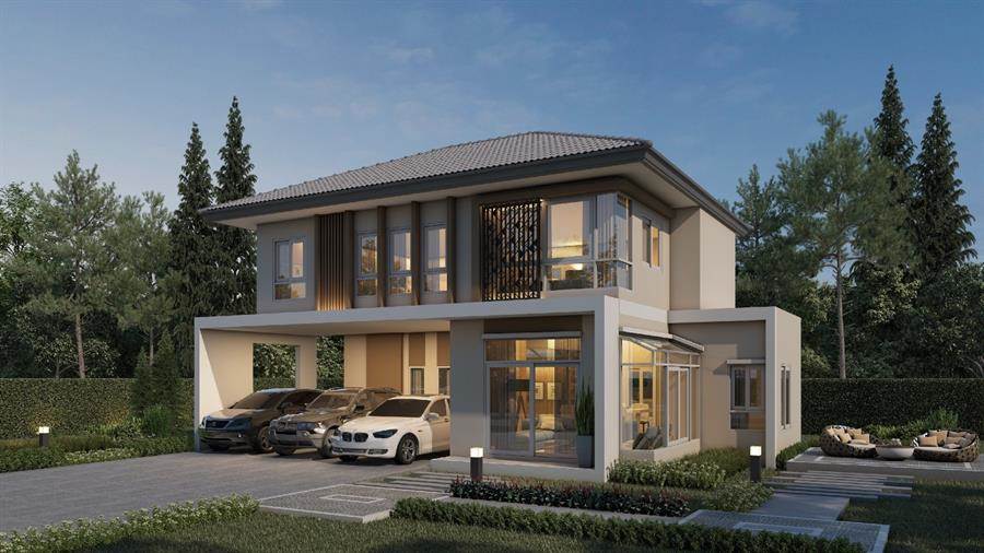 พรีวิวบ้านเดี่ยวหรู คาซ่า วิลล์ ดอนเมือง-สรงประภา โครงการใหม่ ใกล้สนามบินดอนเมือง