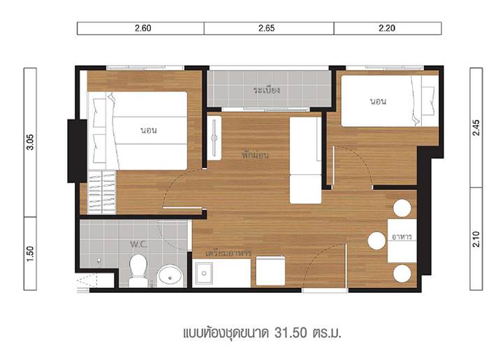 พรีวิวคอนโด ลุมพินี ซีวิว ชะอำ (B) คอนโดสูง 20 ชั้น ติด ถ.เจ้าลาย อ.ชะอำ จ.เพชรบุรี