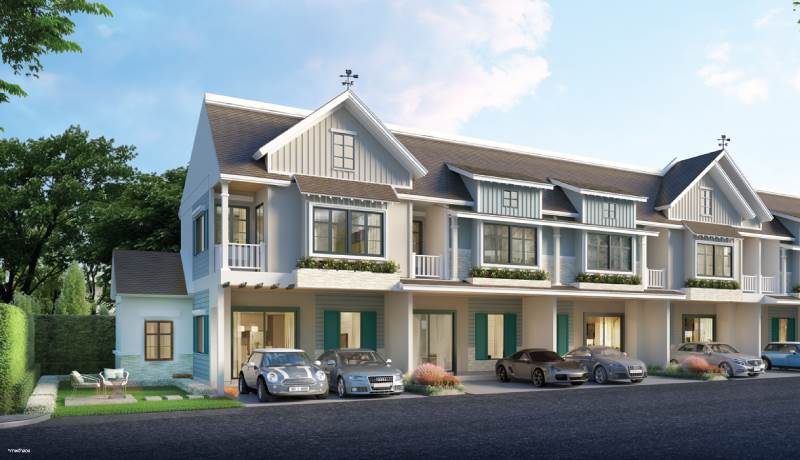 พรีวิวทาวน์โฮม บ้านดี-เดอะมอนเทอเรย์ ศรีราชา-อัสสัมชัญ อยู่กลางศรีราชาในสไตล์อเมริกัน