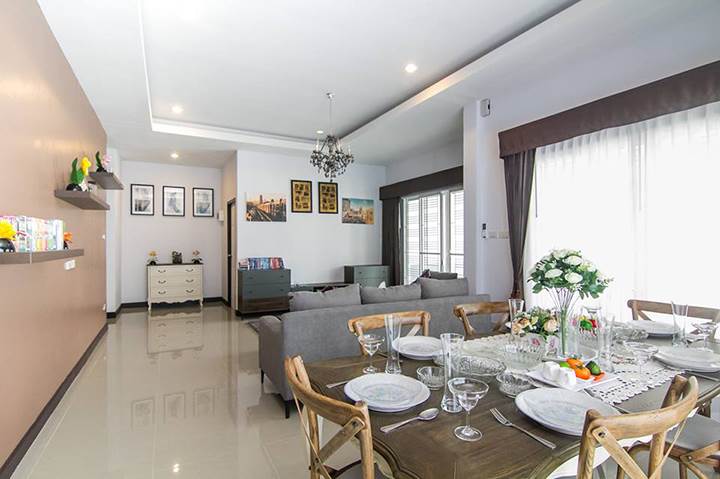พรีวิวบ้านเดี่ยว บ้านบุญถาวร 8 บ้านเดี่ยวอยู่สบาย ใกล้แยกขนส่งใหม่ จ.ระยอง