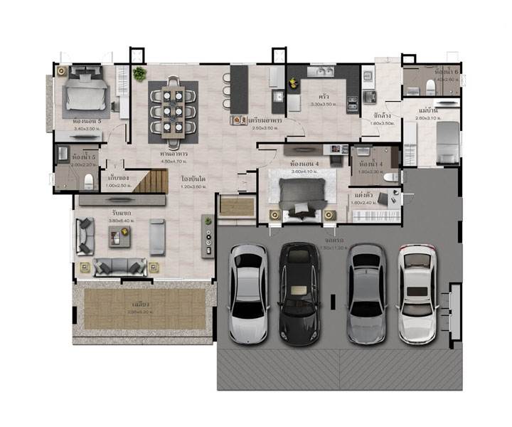 พรีวิวบ้านเดี่ยว บุราสิริ พัฒนาการ บ้านเดี่ยว 2 ชั้น หลังใหญ่ ราคาเริ่มต้น 14.99 ล้านบาท