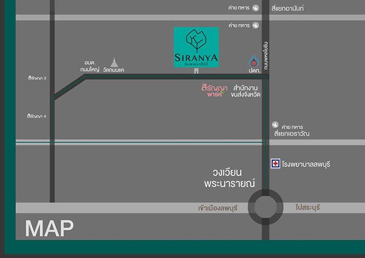 พรีวิวบ้านเดี่ยว สิรัญญา ซัมเมอร์ฮิลล์ บ้านเดี่ยวหน้ากว้าง จ.ลพบุรี