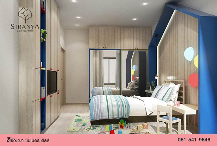 พรีวิวบ้านเดี่ยว สิรัญญา ซัมเมอร์ฮิลล์ บ้านเดี่ยวหน้ากว้าง จ.ลพบุรี