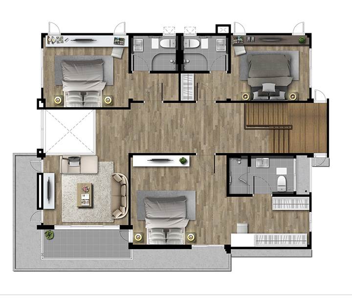 พรีวิวบ้าน เซนโทร ราชพฤกษ์-สวนผัก บ้านเดี่ยวโครงการใหม่ล่าสุด จากเอพี ไทยแลนด์ ราคาเริ่มต้น 7.2 ล้านบาท