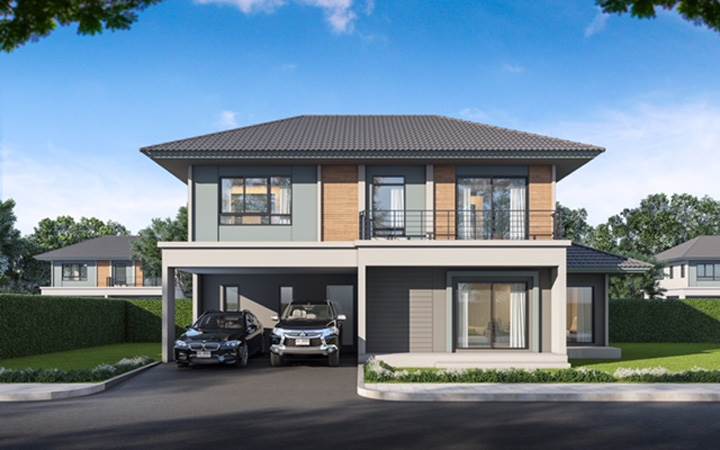 พรีวิวบ้านเดี่ยว เพฟ บ้านโพธิ์-ฉะเชิงเทรา บ้านเดี่ยว 2 ชั้น 3 ห้องนอน ราคาเริ่ม 4 ล้านต้น