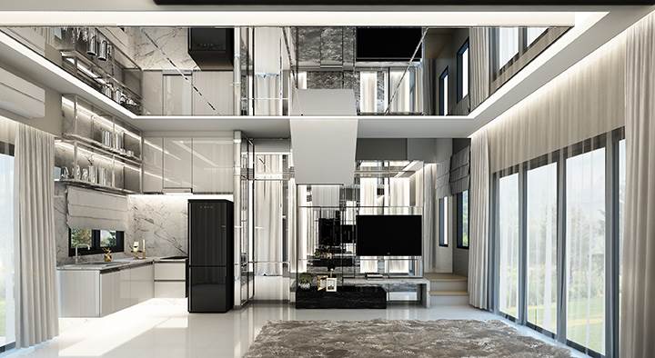 พรีวิวทาวน์โฮม บ้านกลางเมือง ราชพฤกษ์-รัตนาธิเบศร์ ทาวน์โฮม 3 ชั้น ใกล้รถไฟฟ้าบางรักใหญ่ เพียง 500 ม.