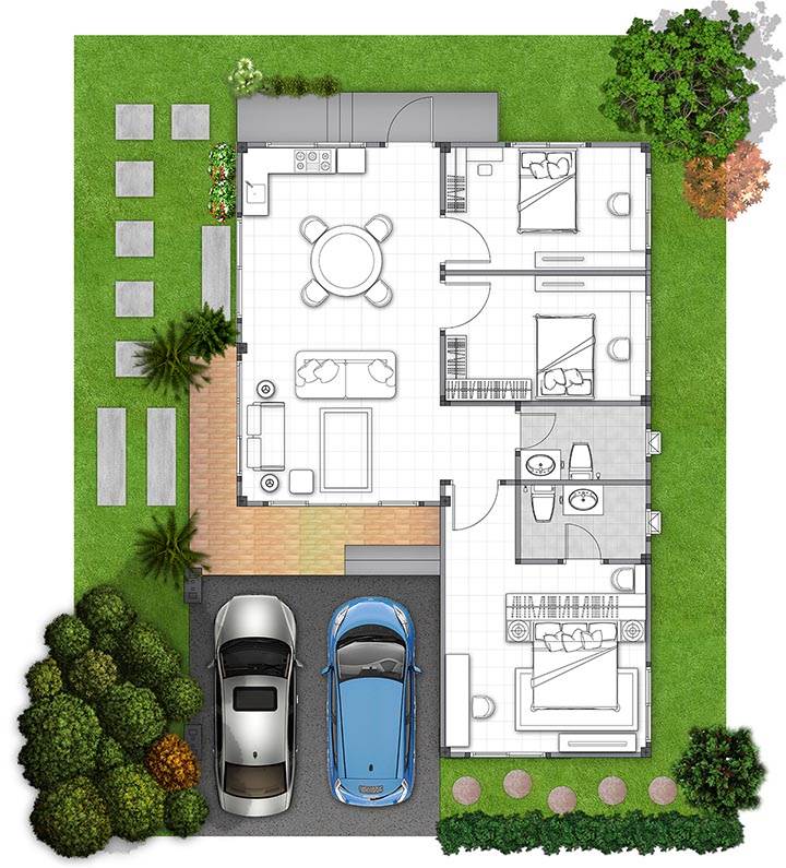 พรีวิวบ้าน เดอะวิช 2 ป่าคลอก บ้านเดี่ยว-บ้านแฝดขนาดใหญ่สไตล์ทรอปิคอลโมเดิร์นในโซนเมืองภูเก็ต