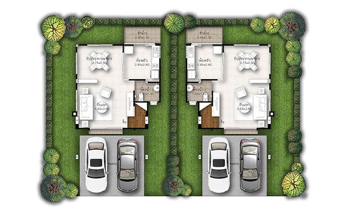พรีวิวบ้าน ศุภาลัย พรีโม่ อุบลราชธานี ทาวน์โฮม บ้านรุ่นใหม่ และบ้านเดี่ยว จ.อุบลราชธานี
