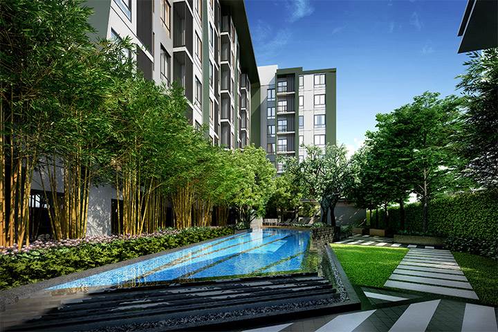 พรีวิวคอนโด เบล็สเชอร์ จรัญฯ 96/1 คอนโดฯ สไตล์ Private Resort ใกล้รถไฟฟ้า