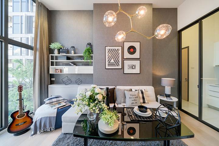 รีวิวคอนโด ชีวาทัย เรสซิเดนซ์ อโศก คอนโดพร้อมอยู่สไตล์ Loft Duplex เพดานสูง 360 ซม. ใกล้ MRT พระราม 9