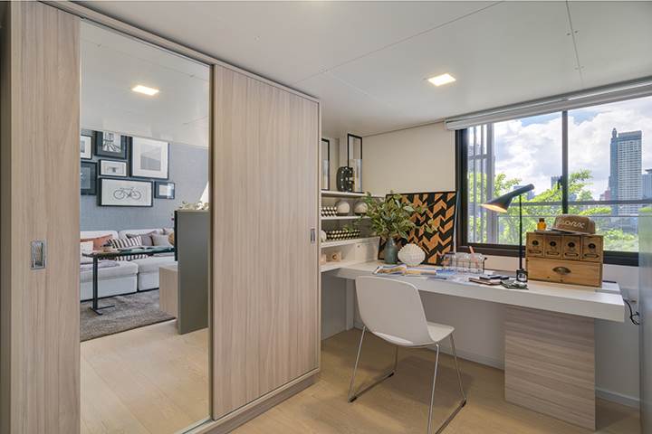 รีวิวคอนโด ชีวาทัย เรสซิเดนซ์ อโศก คอนโดพร้อมอยู่สไตล์ Loft Duplex เพดานสูง 360 ซม. ใกล้ MRT พระราม 9
