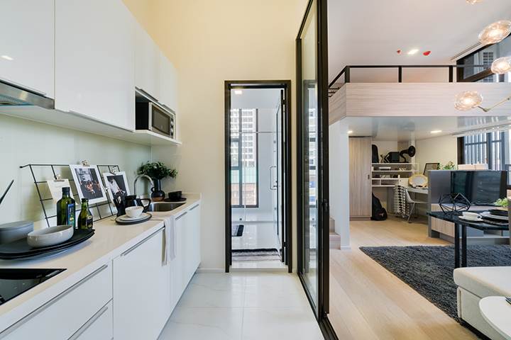 รีวิวคอนโด ชีวาทัย เรสซิเดนซ์ อโศก คอนโดพร้อมอยู่สไตล์ Loft Duplex เพดานสูง 360 ซม. ใกล้ MRT พระราม 9